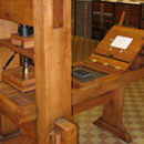 photo presse Gutenberg Atelier Musée Encre & Plomb